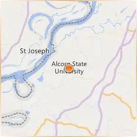 Alcorn State University Location Map Alcorn State University Location Map