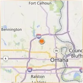CHI Health School of Radiologic Technology Location Map
