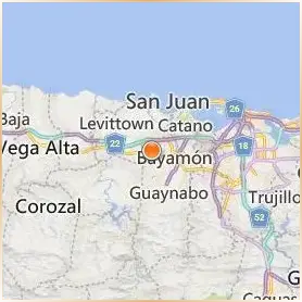 American University of Puerto Rico Location Map American University of Puerto Rico Location Map