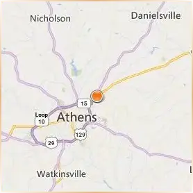 Athens Technical College Location Map