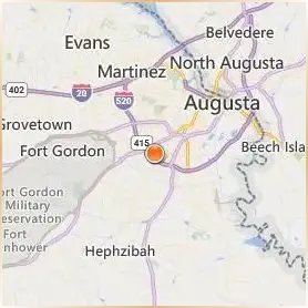 Augusta Technical College Location Map