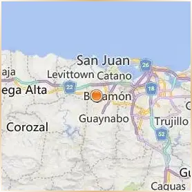 Universidad Central de Bayamon Location Map Universidad Central de Bayamon Location Map