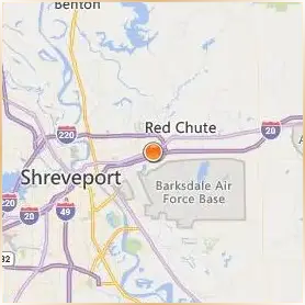 Bossier Parish Community College Location Map Bossier Parish Community College Location Map
