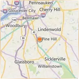 Camden County College Location Map Camden County College Location Map