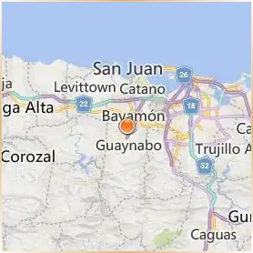 Caribbean University Bayamon Location Map Caribbean University Bayamon Location Map