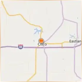 Cisco College Location Map Cisco College Location Map