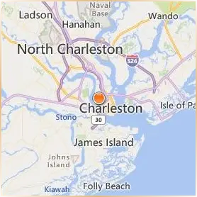 Citadel Military College of South Carolina Location Map Citadel Military College of South Carolina Location Map