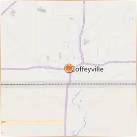 Coffeyville Community College Location Map