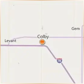 Colby Community College Location Map