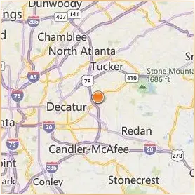 Georgia Piedmont Technical College Location Map