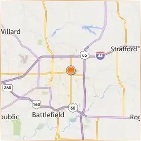 Evangel University College of Online Learning Location Map