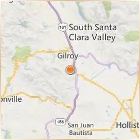 Gavilan College Location Map Gavilan College Location Map