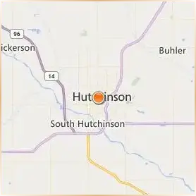 Hutchinson Community College Location Map
