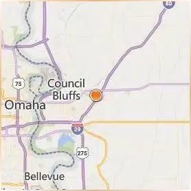 Iowa Western Community College Location Map