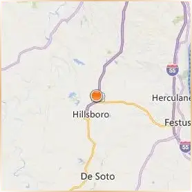 Jefferson College Location Map Jefferson College Location Map