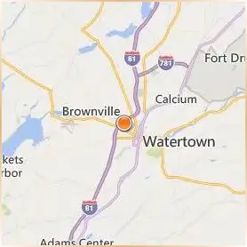Jefferson Community College Location Map