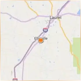 Jones County Junior College Location Map Jones County Junior College Location Map