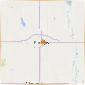 Labette Community College Location Map