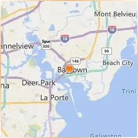 Lee College Location Map Lee College Location Map