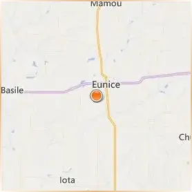 Louisiana State University Eunice Location Map Louisiana State University Eunice Location Map