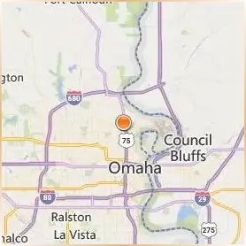 Metropolitan Community College Area Location Map