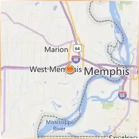 Arkansas State University Mid South Location Map