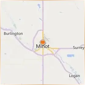 Minot State University Location Map Minot State University Location Map