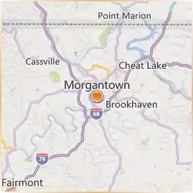 Monongalia County Technical Education Center Location Map Monongalia County Technical Education Center Location Map