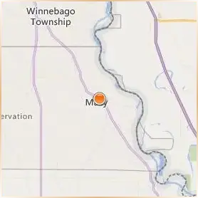 Nebraska Indian Community College Location Map