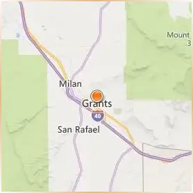 New Mexico State University Grants Location Map New Mexico State University Grants Location Map