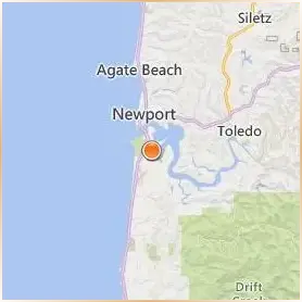 Oregon Coast Community College Location Map