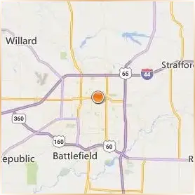 Ozarks Technical Community College Location Map