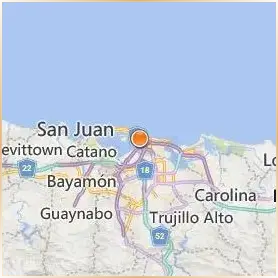 Puerto Rico Conservatory of Music Location Map