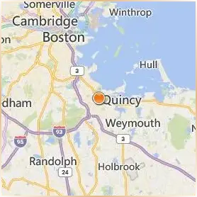 Quincy College Location Map Quincy College Location Map