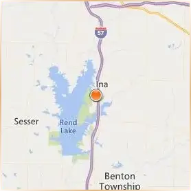 Rend Lake College Location Map