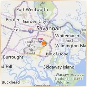 Savannah Technical College Location Map