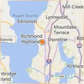 Shoreline Community College Location Map