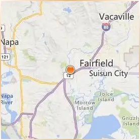 Solano Community College Location Map