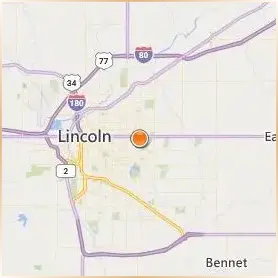 Southeast Community College Area Location Map