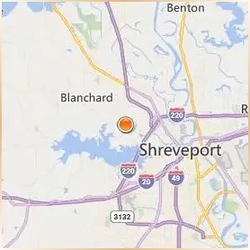 Southern University at Shreveport Location Map Southern University at Shreveport Location Map