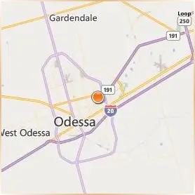 The University of Texas of the Permian Basin Location Map The University of Texas of the Permian Basin Location Map