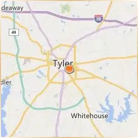 Tyler Junior College Location Map