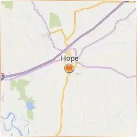 University of Arkansas Hope Texarkana Location Map