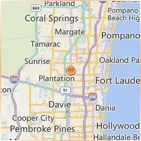 University of Fort Lauderdale Location Map University of Fort Lauderdale Location Map
