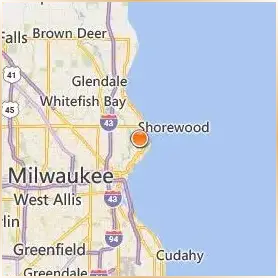 University of Wisconsin Milwaukee Flex Location Map