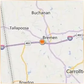 West Georgia Technical College Location Map